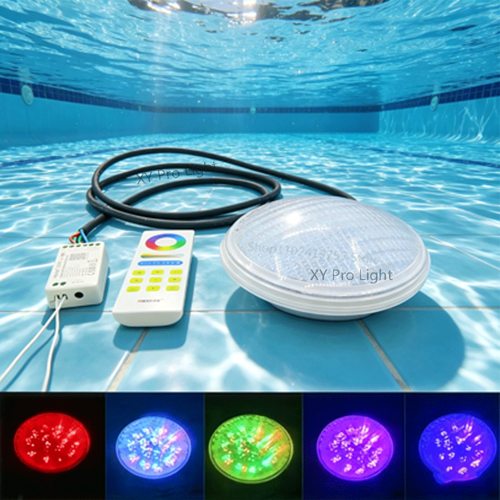 Xy Spa & Wellness Photos - 45W RGB Unterwasserleuchten 36W 54W Brunnen-