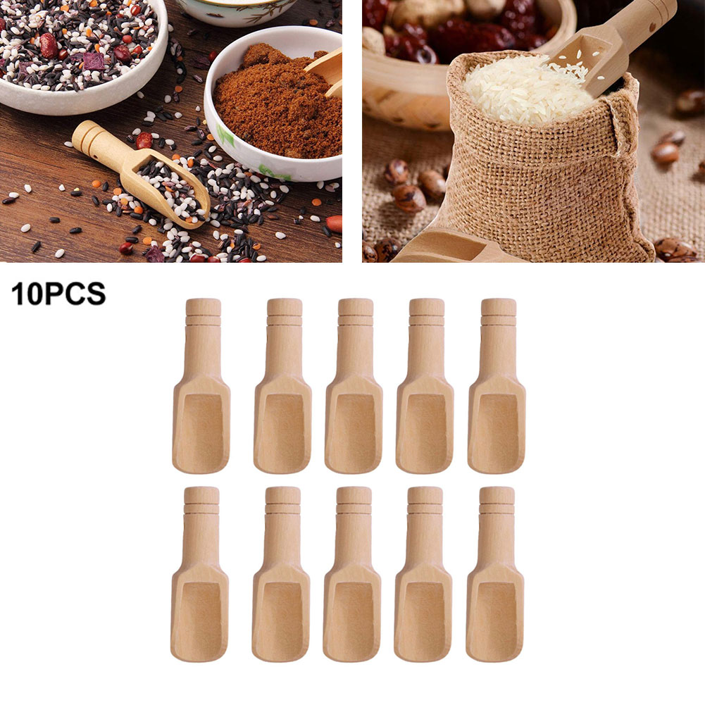 Sugar Scrub Coffee - 10 stücke Holz Kleine Kleine Mini