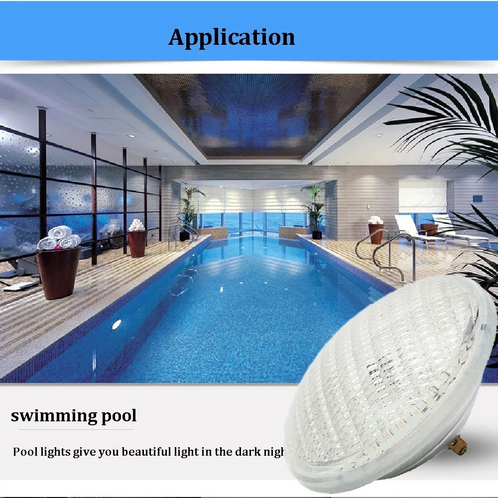 Xy Spa & Wellness Photos - 45W RGB LED Unterwasserbeleuchtung 18W 24W