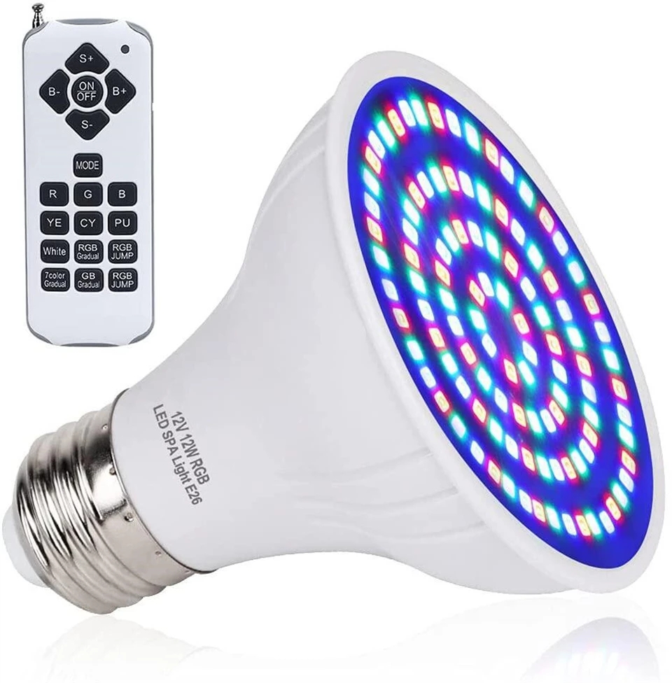 RGB LED Schwimmbad Licht E27 E – Xy Spa & Wellness Photos Bewertung und Preis