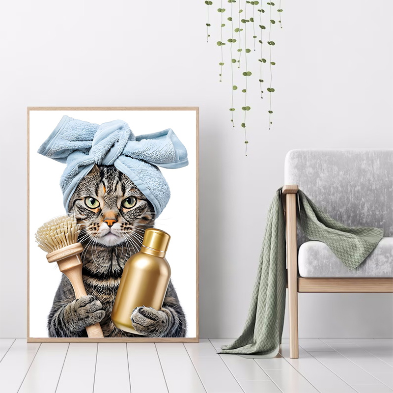 Katze mit Martini in der Badew – Spa Wellness Images Bewertung und Preis